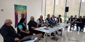 Arquidiócesis de Caracas presenta balance de daños en iglesias tras el doblete sísmico del 24 de junio.