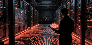 Imagen conceptual del desarrollo de chips de inteligencia artificial de Anthropic para sus modelos Claude