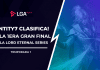 Entity7 celebra su clasificación a la Gran Final Presencial de la Lord Eternal Series de Mobile Legends organizada por LGAplay