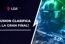 Jugadores de Fusion Esports celebran su clasificación a la Gran Final Presencial de la Star Pro League de Counter Strike 2 organizada por LGAplay.