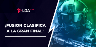 Jugadores de Fusion Esports celebran su clasificación a la Gran Final Presencial de la Star Pro League de Counter Strike 2 organizada por LGAplay.