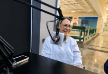 Andreina Ruiz proyecta su técnica de repostería desde Portuguesa tras dictar dos talleres en Madrid Andreina Ruiz, repostera venezolana, durante entrevista en Onda 90.3 FM