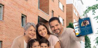 Familia beneficiaria de créditos de vivienda del Banco de Venezuela
