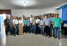 Empresarios y líderes gremiales de Portuguesa durante jornada de trabajo en Guanare
