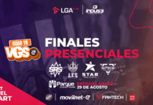 LGAplay pone fecha a sus finales presenciales de 2026 Cartel de las finales presenciales de Road to VGS este 29 de agosto en el Parque Cerro Verde