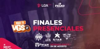 Cartel de las finales presenciales de Road to VGS este 29 de agosto en el Parque Cerro Verde