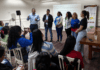Participantes de Portuguesa durante formación del Inces como recepcionistas de hotel