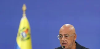 Fotografía de archivo del presidente del Parlamento de Venezuela, Jorge Rodríguez.