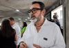 José Antonio Oliveira, presidente de Porturismo, durante el Encuentro con la Prensa sobre el Año Jubilar Coromotano