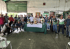 Trabajadores de M&D Proyectos e Ingeniería durante la celebración de sus 16 años en Araure, Portuguesa