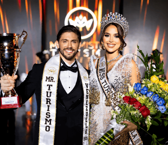 María Gabriela Betancourt y Carlos David Ramos, Miss y Míster Turismo Venezuela 2026