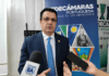 Omar El Choumary, presidente de Fedecámaras Portuguesa, ofrece declaraciones a la prensa