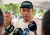 Primitivo Cedeño durante declaraciones sobre la próxima zafra azucarera en Portuguesa