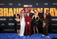 Tom Holland y Zendaya durante la premiere de Spider-Man: Brand New Day en Los Ángeles