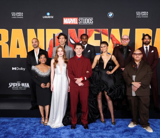 Tom Holland y Zendaya durante la premiere de Spider-Man: Brand New Day en Los Ángeles