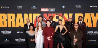 Tom Holland y Zendaya durante la premiere de Spider-Man: Brand New Day en Los Ángeles