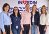 Representantes de INVEDIN e Industrias Iberia durante encuentro de responsabilidad social