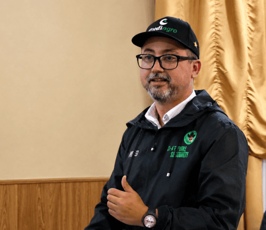 Portugueseño representará a Venezuela en la cumbre internacional de agricultura digital en Costa Rica Tecnólogo durante una presentación de Agroo en un espacio de encuentro profesional