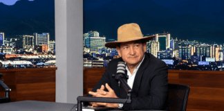 José Labrador, presidente de Fedenaga, durante una entrevista en el programa A Tiempo de Unión Radio.