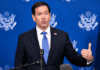 Rubio asegura que Trump y Delcy Rodríguez hablaron sobre elecciones en Venezuela Marco Rubio habla con la prensa en Nueva York el 23 de septiembre de 2026.