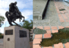 En estado deplorable se encuentra la plaza Bolívar de Araure Plaza Bolívar de Araure en estado de deterioro