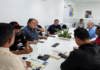 CCIAA se reúne con alta gerencia de Corpoelec y Alcaldía de Páez Representantes de la CCIAA, Corpoelec y la Alcaldía de Páez durante una reunión de trabajo sobre el servicio eléctrico en Acarigua-Araure.