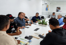 CCIAA se reúne con alta gerencia de Corpoelec y Alcaldía de Páez Representantes de la CCIAA, Corpoelec y la Alcaldía de Páez durante una reunión de trabajo sobre el servicio eléctrico en Acarigua-Araure.