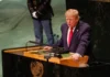 Donald Trump habla ante la Asamblea General de la ONU en Nueva York