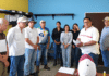 Directivos y miembros de las comisiones técnicas del CEINPORT durante una reunión sobre el informe del puente colapsado de Ospino.