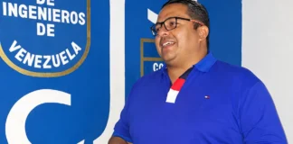 Daniel Rangel, tesorero del Centro de Ingenieros del Estado Portuguesa (CEINPORT).