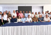 Expo Fedecámaras Portuguesa 2027 tendrá 205 estands y 50.000 metros cuadrados en Araure Comité organizador y representantes de Fedecámaras, la Gobernación de Portuguesa y sectores productivos durante la rueda de prensa de la Expo Fedecámaras Portuguesa 2027.