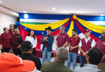 El doctor Joel Hernández Pérez tras ser designado Presidente regional Honorario de Alianza Bravo Pueblo.