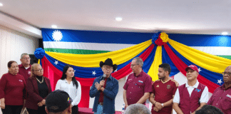 El doctor Joel Hernández Pérez tras ser designado Presidente regional Honorario de Alianza Bravo Pueblo.