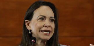María Corina Machado, dirigente opositora.