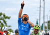 Nicolás Gómez ganó en Araure la cuarta etapa y Urián mantuvo el liderato Nicolás Gómez celebra su victoria en la llegada de la Vuelta a Venezuela en Araure