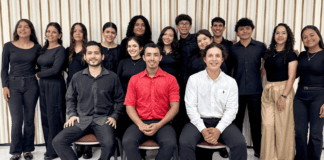 Integrantes de la Orquesta de Cámara Romina Rivera de El Sistema en Acarigua-Araure